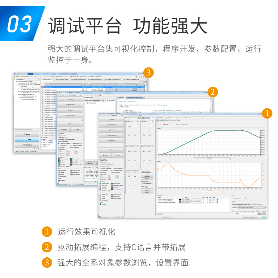 即插即用的調(diào)試平臺(tái)/可視化動(dòng)態(tài)運(yùn)行