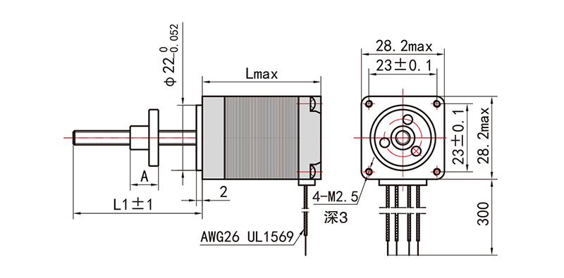 外驅(qū)式直線步進(jìn)電機(jī)-11HY51