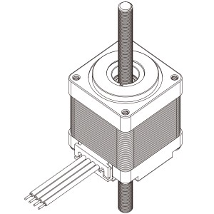 貫通式直線(xiàn)步進(jìn)電機(jī)-11HY51L