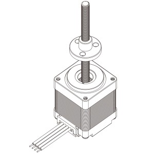 外驅(qū)式直線步進(jìn)電機(jī)-11HY51