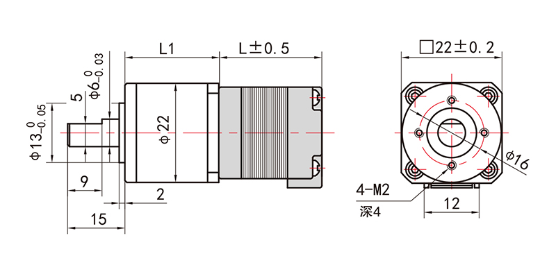 20減速步進電機-8HS40G