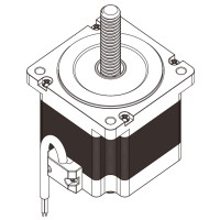 86mm貫通式直線步進電機-34HY76L